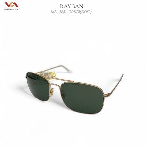 Alternative view of Kính Mát Ray-Ban RB 3611 Gọng Vàng Tròng Xanh Cổ Điển