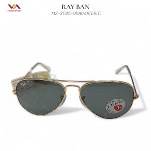 Mắt Kính Ray-Ban MS-3025-9196/48(55IT) – Huyền Thoại Aviator Polarized