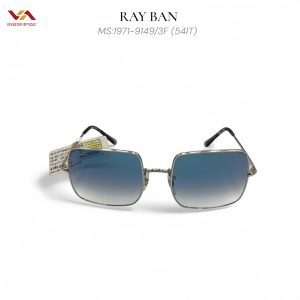 Kính Râm Ray-Ban Square 1971 Oversize - Tròng Gradient Xanh Dương, Lấy Cảm Hứng Thập Niên 70