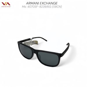 Alternative view of Kính Armani Exchange 4070SF - "Phản Chiếu Hiện Đại" Gọng Đen, Tròng Gương Bạc