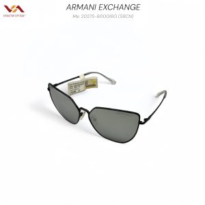 Alternative view of Kính Mát Armani Exchange 2027S - Gọng Kim Loại Cat Eye Cá Tính, Tròng Gương Bạc (59CN)