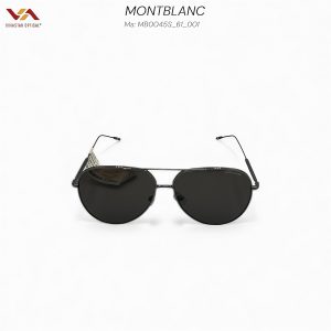 Kính Mát Montblanc MB0045S – Kiểu Dáng Aviator Huyền Thoại, Gọng Metal Đen Cổ Điển, Đẳng Cấp Thượng Lưu