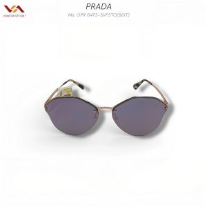 Kính Mát Prada OPR-64TS – Mắt Mèo Tràn Viền Sắc Tím Thời Thượng, Đẳng Cấp Fashionista Ý