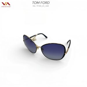 Alternative view of Kính Mát Nữ Tom Ford TF652 – Thiết Kế Mắt Mèo Cách Tân, Gọng Rose Gold, Tròng Hồng Khói Gradient Cuốn Hút