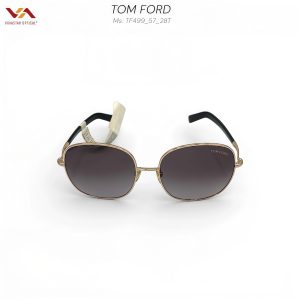 Kính Mát Tom Ford TF734H – Tuyệt Phẩm Navigator Mắt Vuông, Gọng Gold Luxury, Tròng Đen Khói Bản Lớn